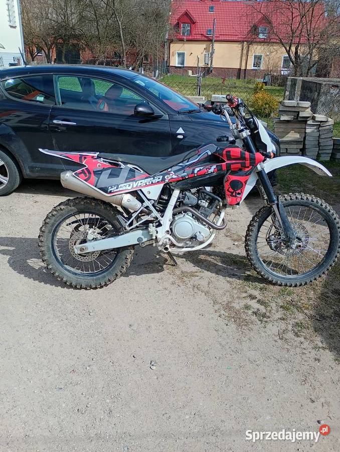 Husqvarna te 125 zarejestrowana 2010r mały Rok produkcji 2010 Husqvarna Polanów