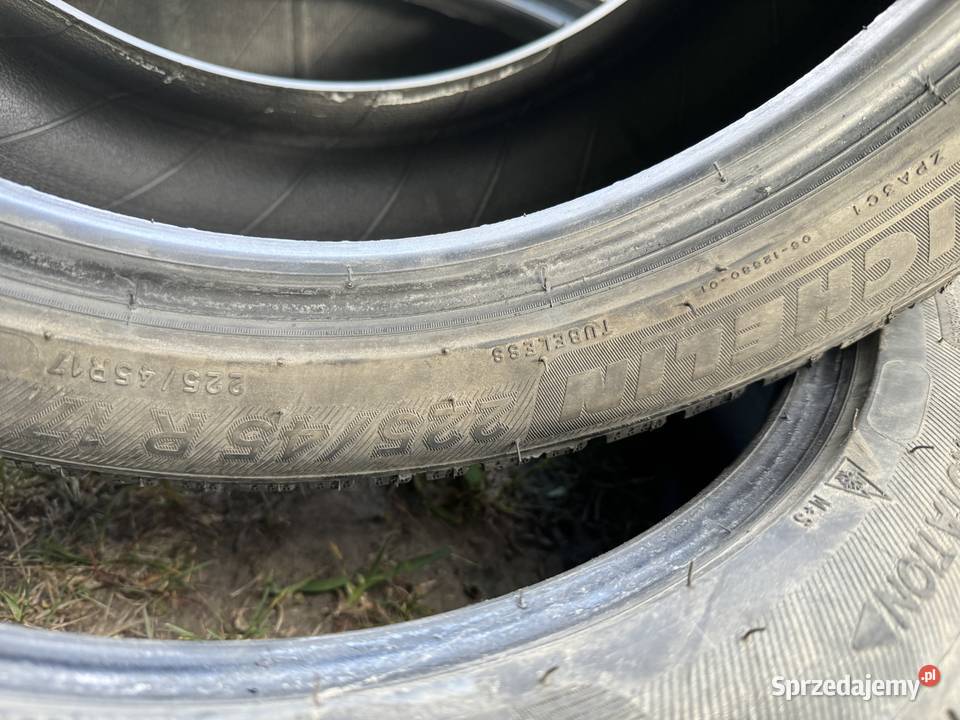 Sprzedam opony Michelin crossclimate 22545 R17 Kraków sprzedam