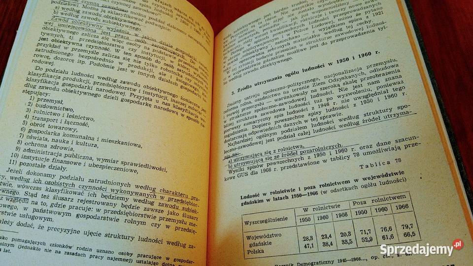 Procesy demograficzne w województwie gdańskim Książki i Podręczniki sprzedam