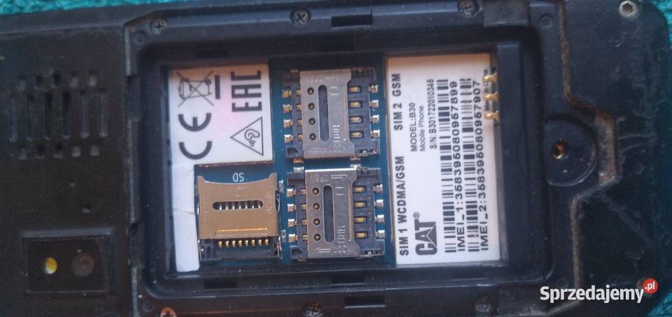 caterpillar cat b30 telefon budowlany odporny Sandomierz