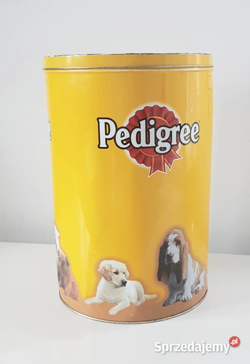 Duża stara puszka pudełko Pedigree Ruda Śląska sprzedam