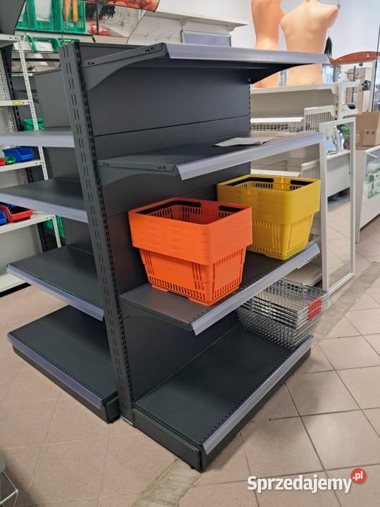Gondola wolnostojąca z regałem dostawką gondoli małopolskie Tarnów