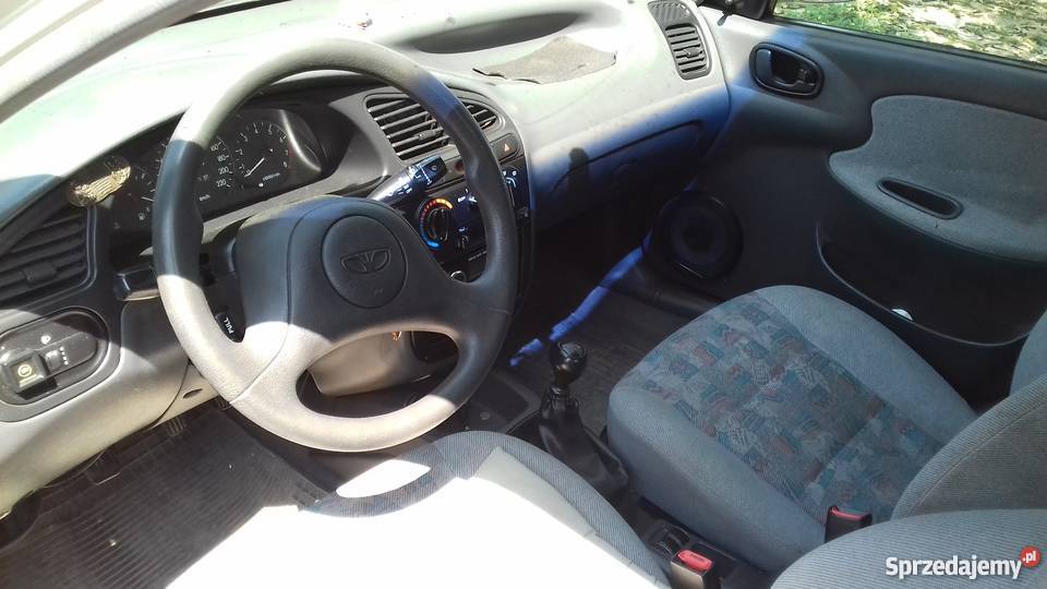 Daewoo Lanos 15 Srebrny stan wspomaganie kierownicy Kamieniec