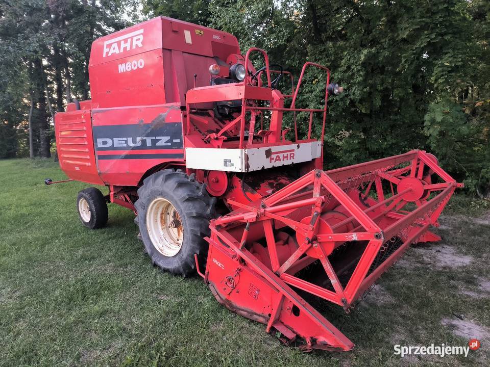 Kombajn Fahr M600 DeutzFahr podlaskie sprzedam