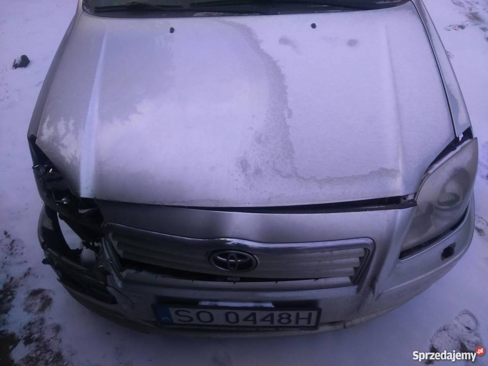 Toyota Avensis uszkodzona śląskie