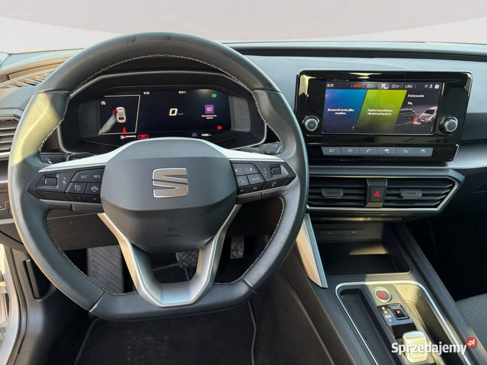 Seat Leon 15 TSI Podgrzf I kier Czcof Virtual ESP pomorskie Gdańsk