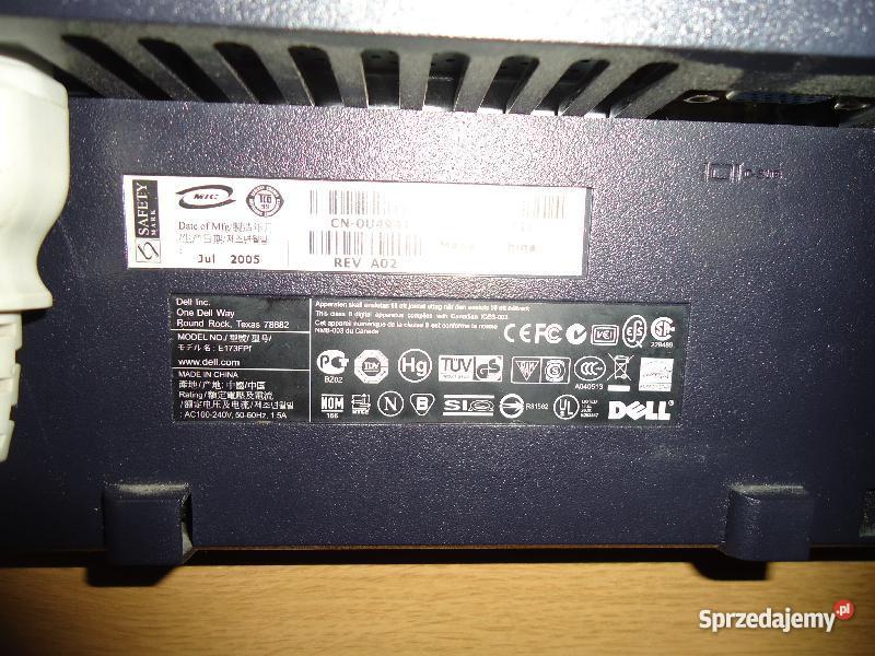 MONITOR LCD 17 CAL DELL E173FPf Monitory i projektory Nowy Sącz