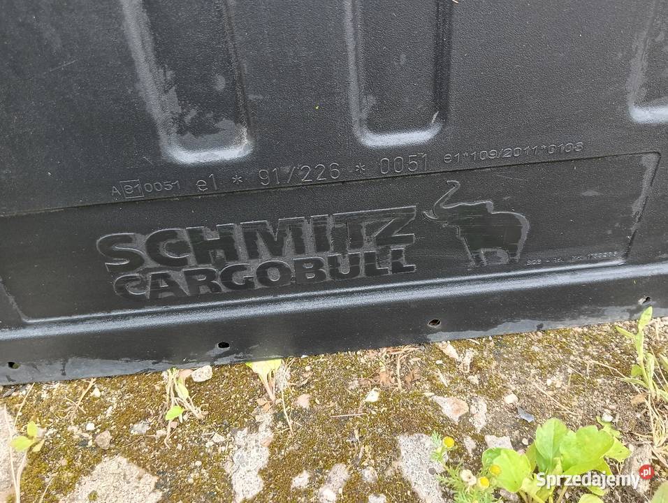 Błotnik naczepy SCHMITZ przyczepy ORYGINAŁ Do przewozu koni Wschowa