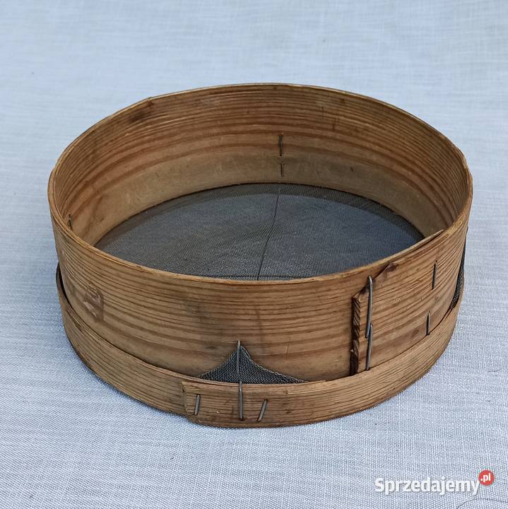 Stare drewniane sito do mąki Wrocław