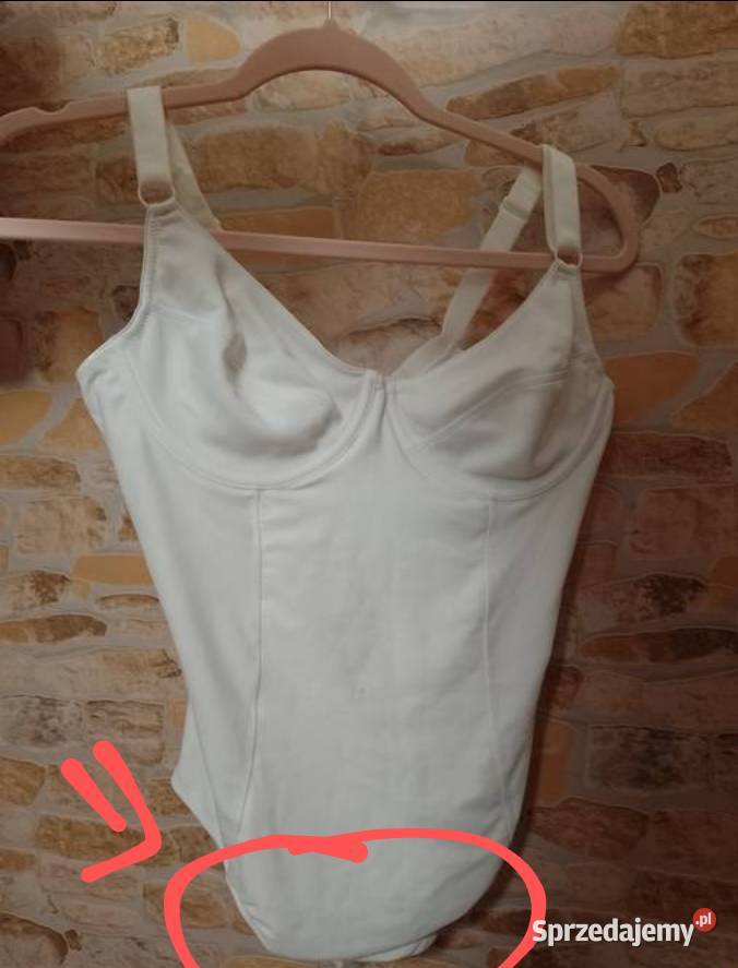 85B 38M Białe body modelujące Halka modelująca Rozmiar 38(M) Kraków sprzedam
