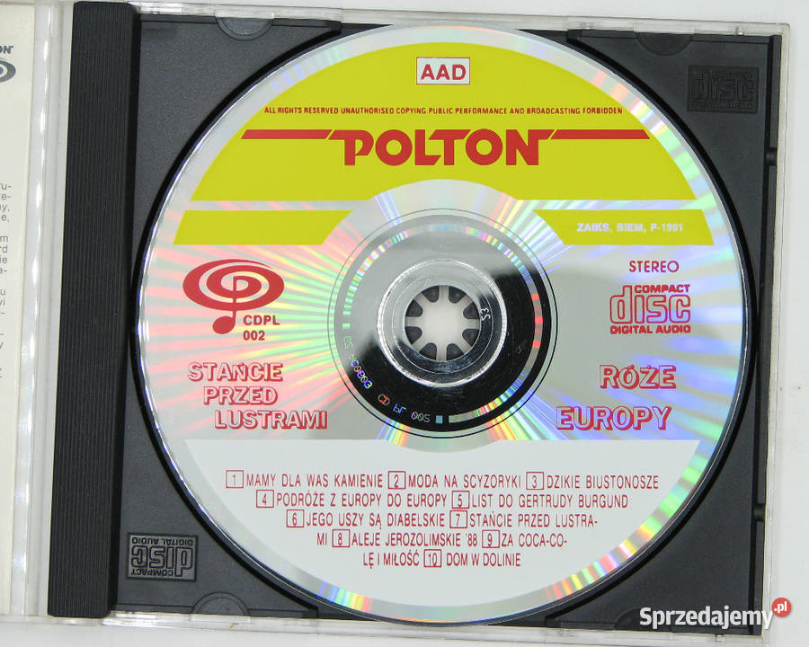 CD Róże Europy Stańcie przed lustrami CD sprzedam