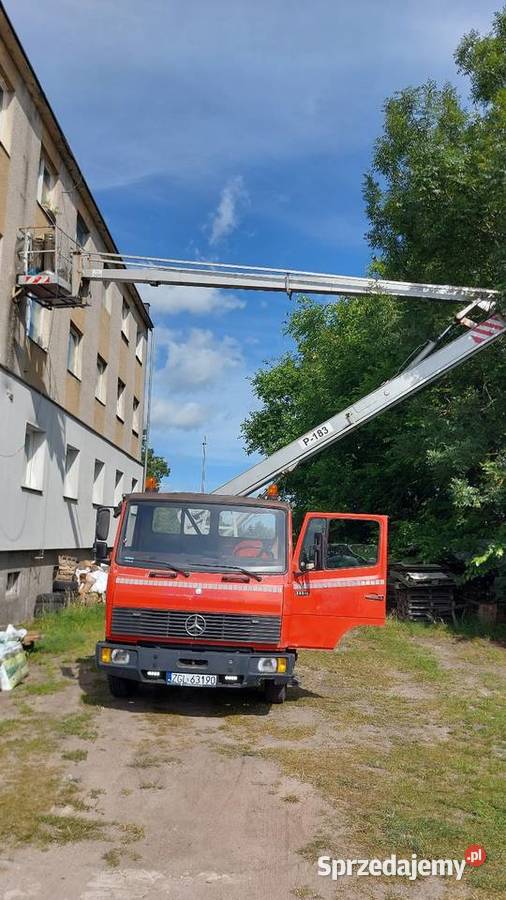 Usługi podnośnikiem koszowym zwyżka 18m Goleniów