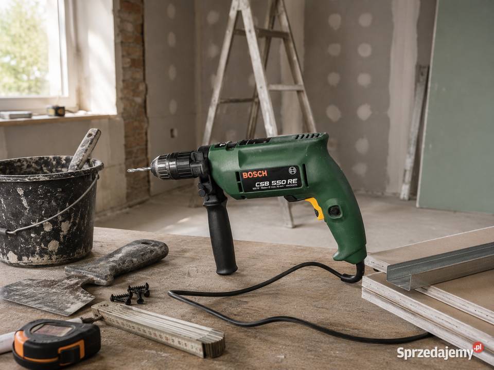 Młotowiertarka Bosch CBS 550 RE 550W łódzkie Poddębice