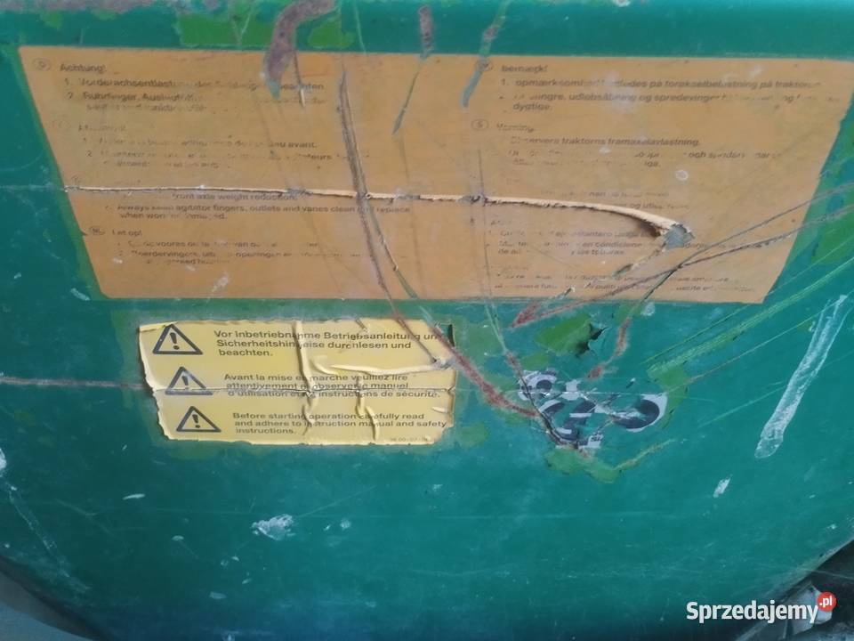 Rozsiewacz nawozów Amazone F 804R Pozostałe Mała Klonia