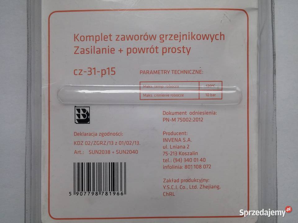 OBSERWUJ KOMPLET ZAWORÓW GRZEJNIKOWYCH POWRÓT Siemianowice Śląskie