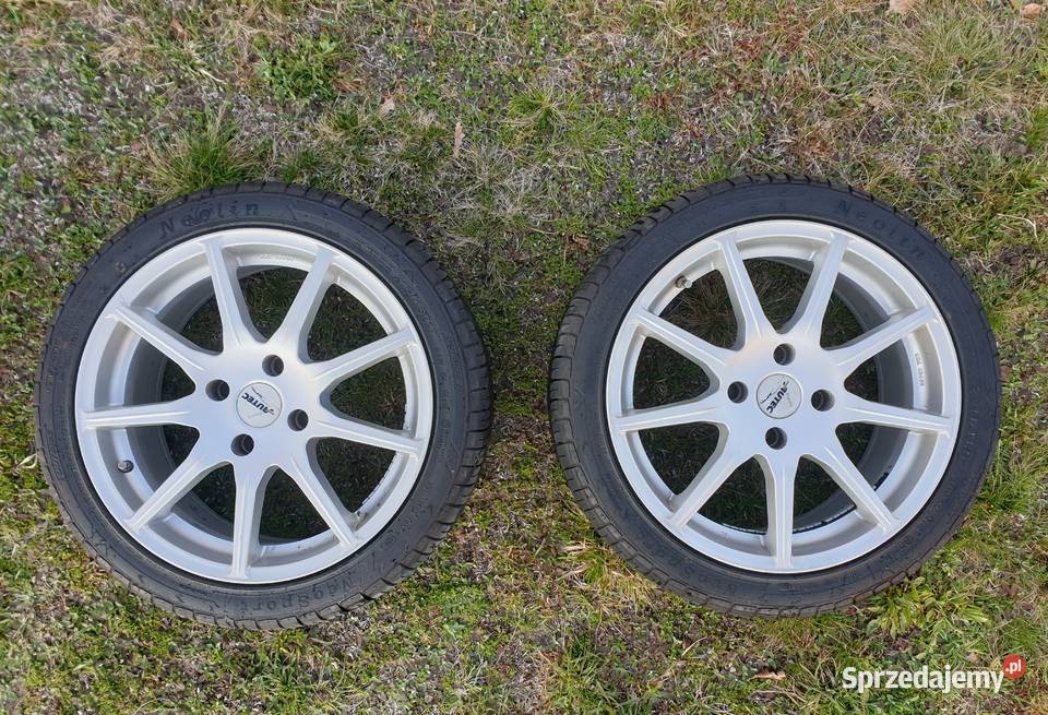 Felgi 4x1143 17 Autec z oponami Wola Ociecka