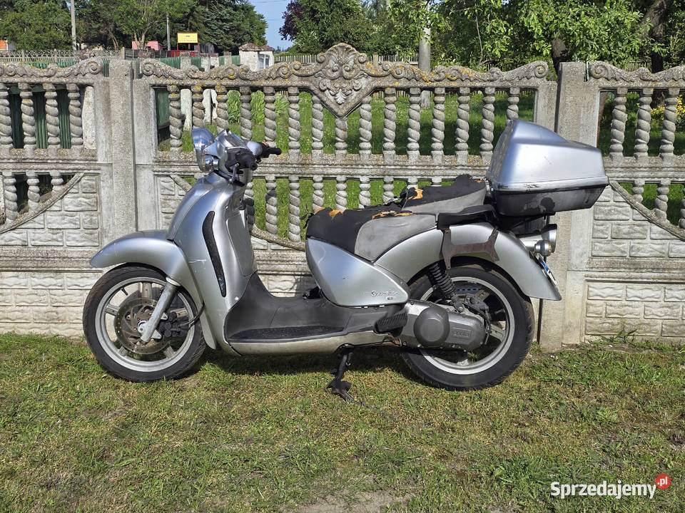 Aprilia Scarabeo 125 4t 2003 z Francji kufer Aprilia