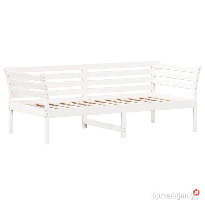 Łóżko dzienne białe lite drewno sosnowe 75x190 Warszawa