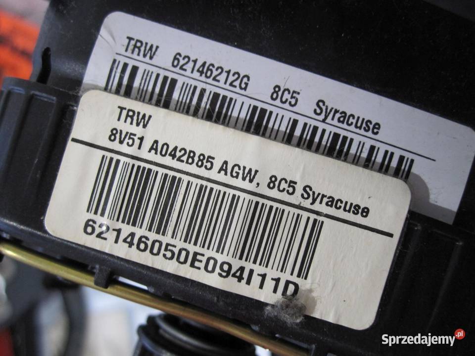 FORD FIESTA MK7 VII 09r AIRBAG poduszka kierowcy