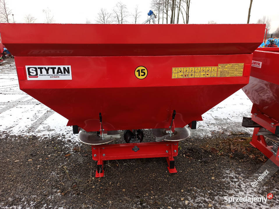 Nowy Rozsiewacz do nawozów Strumyk 600 litrów 3 nieuszkodzony Pabianice