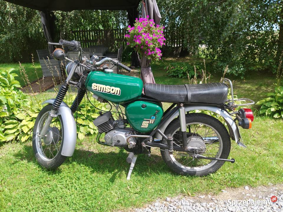 SIMSON S51 1990r zarejestrowany opłacony nieuszkodzony Kalisz