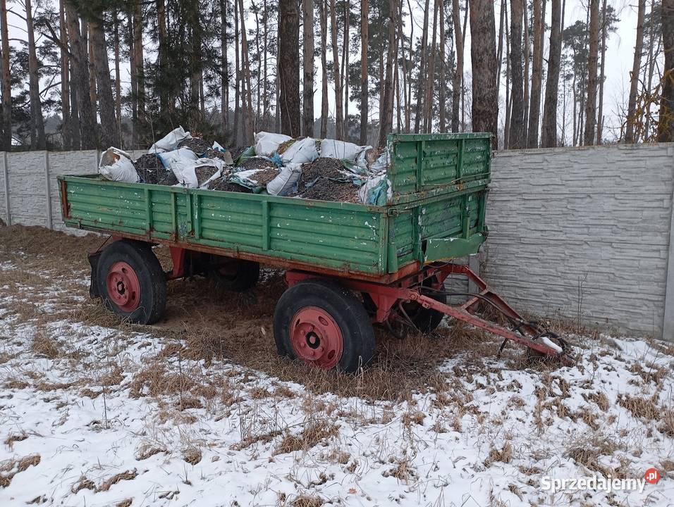 Sprzedam przyczepę wywrotkę nieuszkodzony Przyczepy rolnicze Lubasz