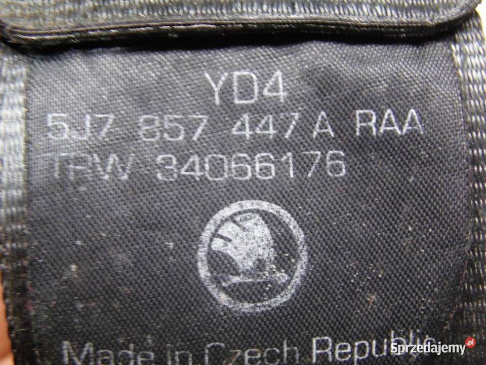 Pas tył lewy prawy Skoda ROOMSTER II 2009r Biała Nyska sprzedam