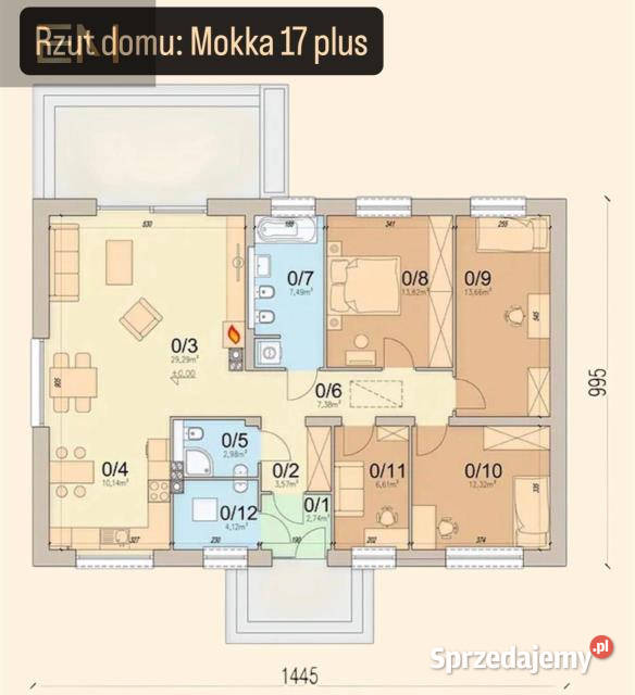 Dom wolnostojący Grodzisko 11412m2 sprzedam