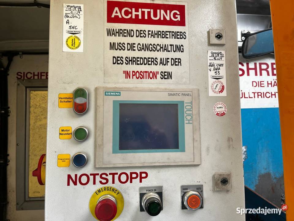 DAF mobilny samochód do recyklingu dokumentów Specjalne Piekoszów