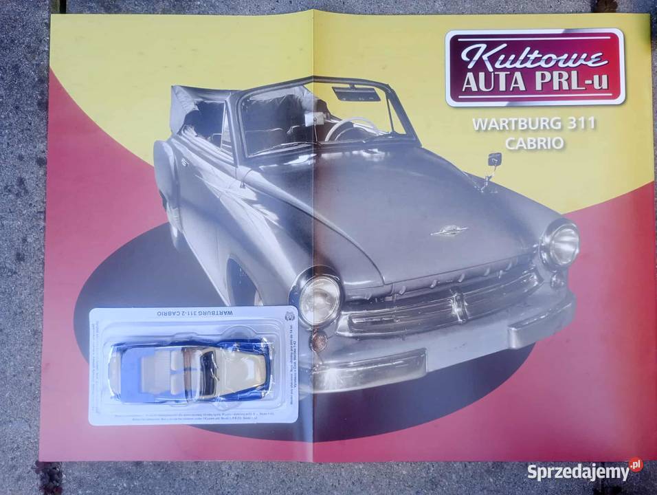 WARTBURG 3112 CABRIO Kultowe auta PRL model auta Warszawa