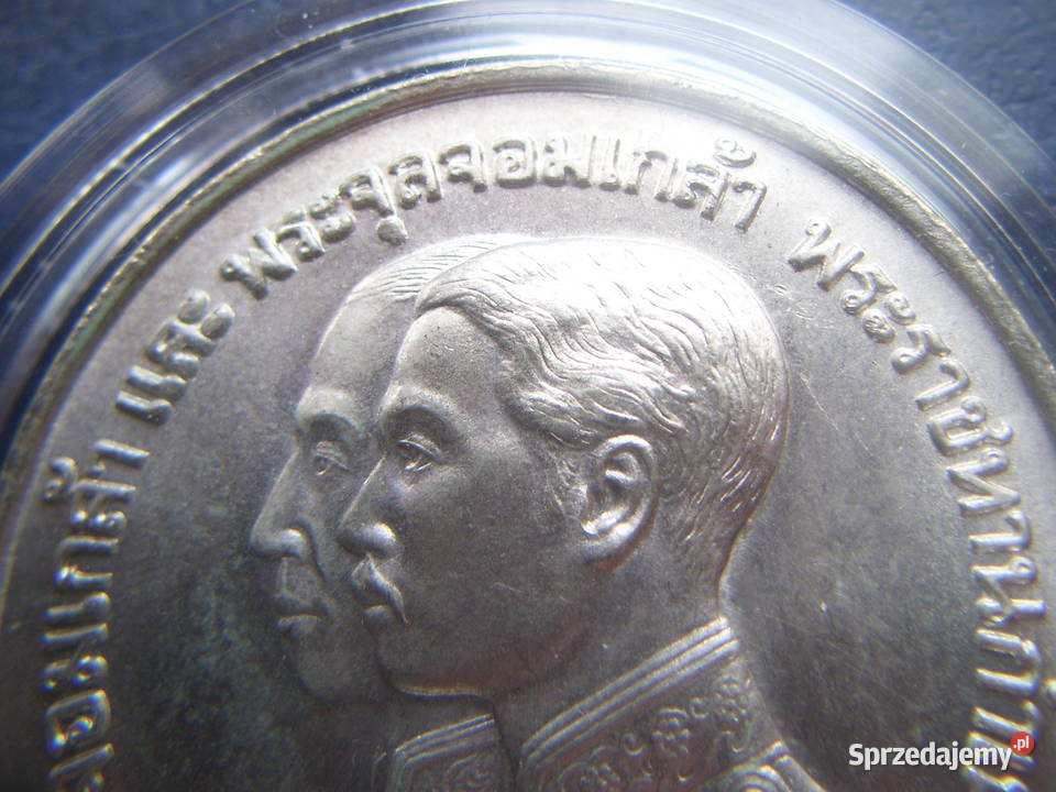 Stare monety 50 batów 1974 Tajlandia stan Numizmatyka Lesko