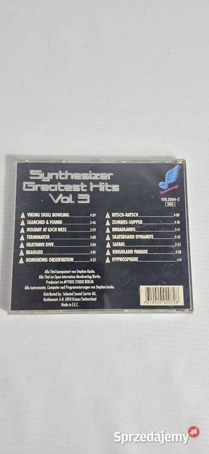 Synthesizer Greatest Hits Vol 3 Stephan Kaske Biłgoraj