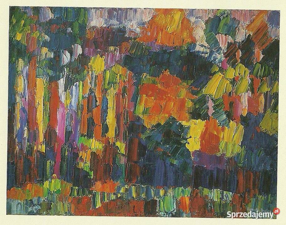 Obrazy oleje Obiekty pejzaże natura Renata Warszawa