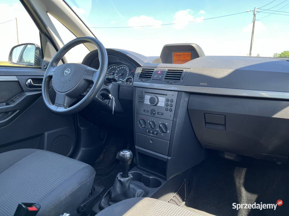 Opel meriva 16 benzyna 2009r Opłacona Brzozówka
