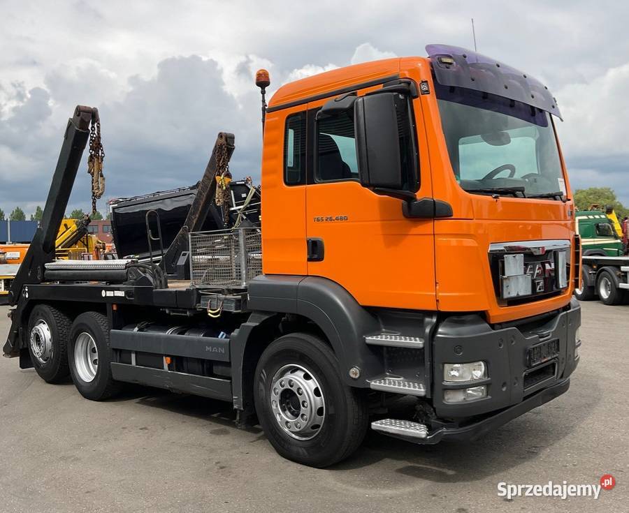 Bramowiec 3 osiowy 6x2 Man TGS 10518cm3