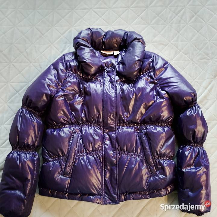Spszedam kurtke fioletową DKNY JEANS Zaścianki sprzedam