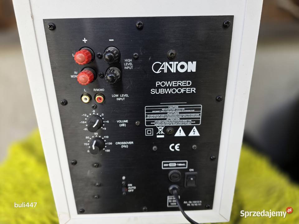 subwoofer canton m240p aktywny Chełm Śląski