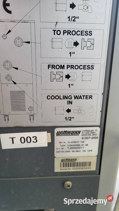 Termostat regulator temperatury formy wtryskowej