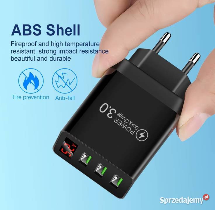 Ładowarka 3 x USB QC 30 Quick Charger Sieradz