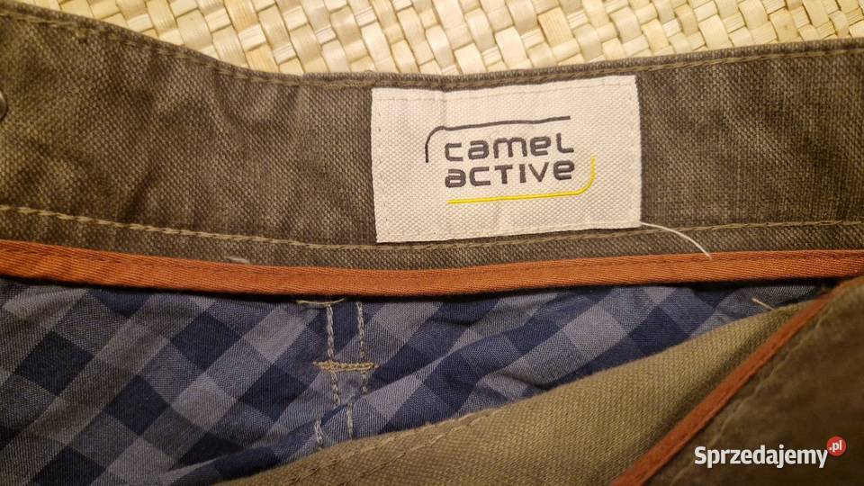 Spodnie Camel active szaro bury kolor Denim 33 Rozmiar XL