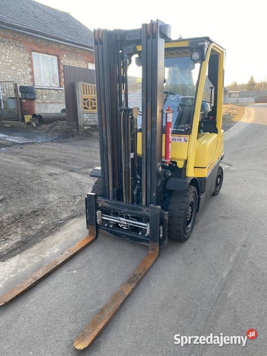 Wózek widłowy HYSTER H25FT gaz triplex Antonie