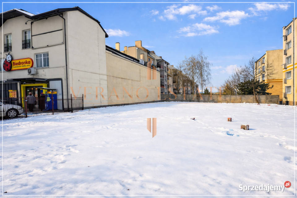 TEREN INWESTYCYJNY 1031 m ZGIERZ CENTRUM WZ łódzkie sprzedam