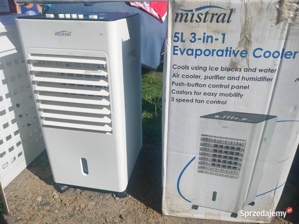 Klimator PRZENOŚNY Wentylator 3W1 Nawilża AGD Płock sprzedam
