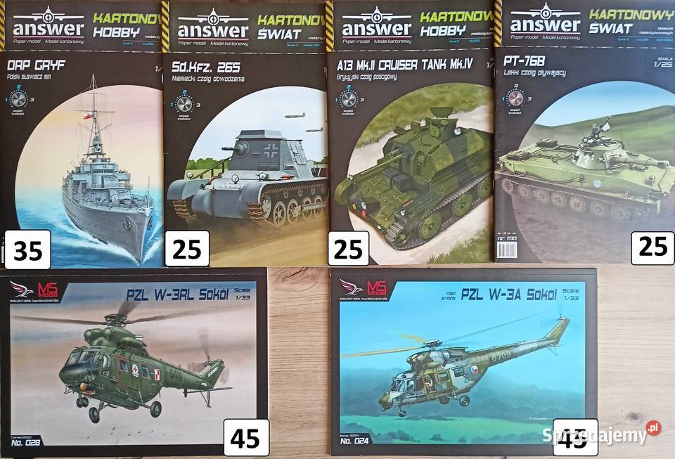 Modele Kartonowe Wejherowo