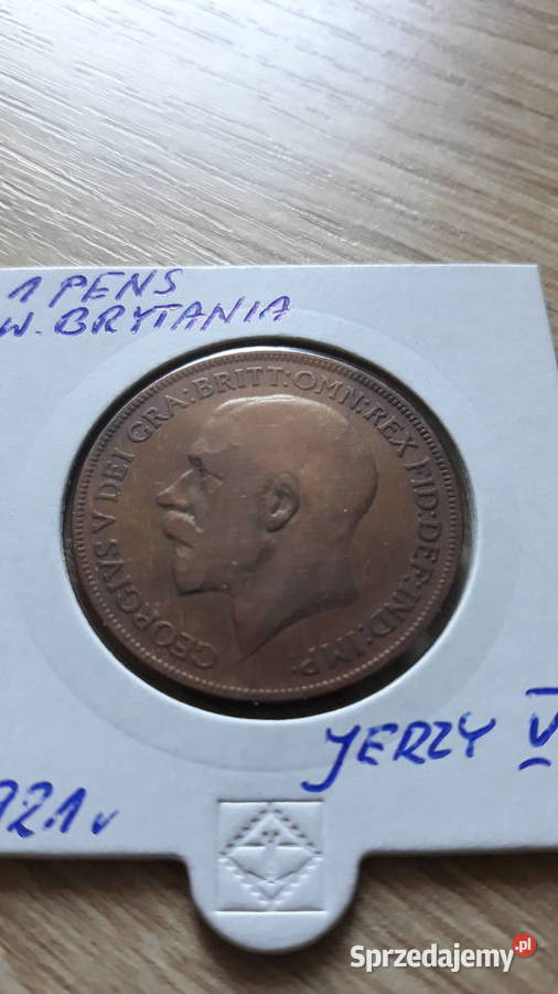 1 Pens 1921 rJerzy V WBrytania Konin