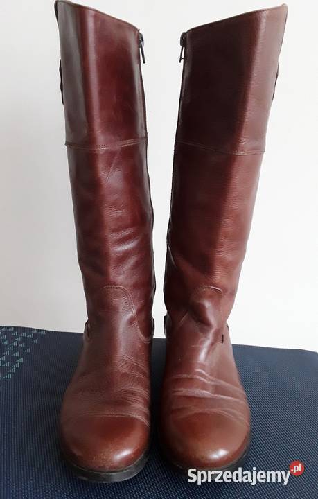 Kozaki skórzane r39 Zara Girls Zara mazowieckie Warszawa