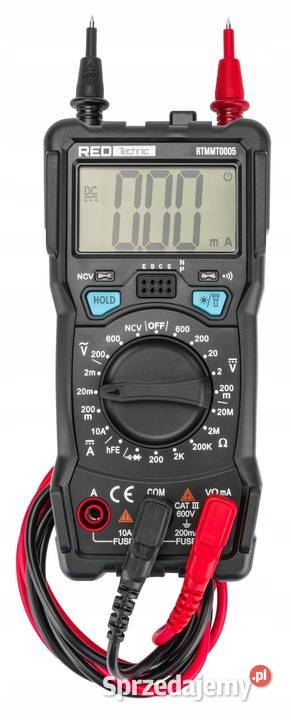 Multimetr CYFROWY Elektryczny Miernik Prądu LCD
