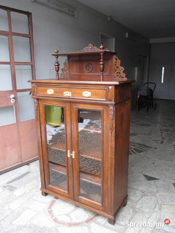 Witryna biurka szafki antyki Ostrzeszów