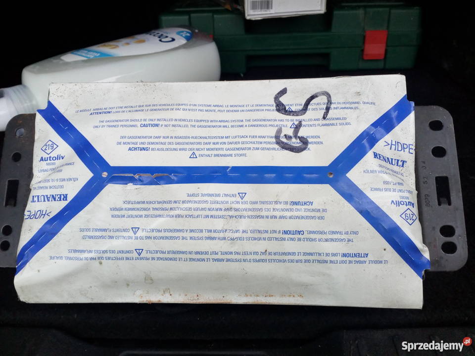 PODUSZKA POWIETRZA PASAŻERA SCENIC II Puławy