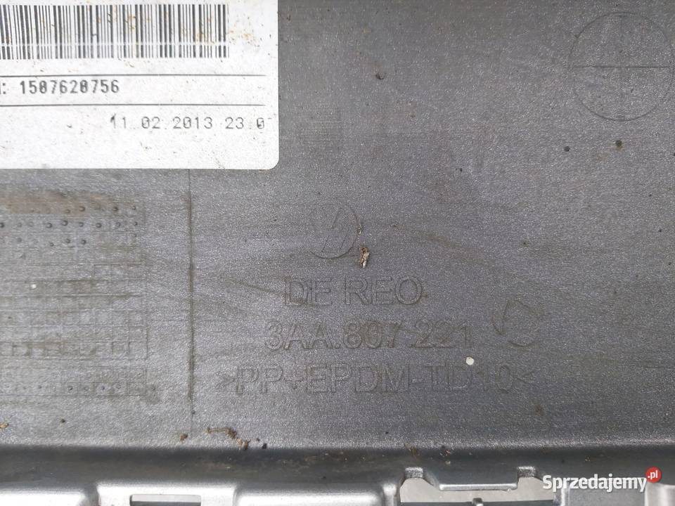 ZDERZAK PRZÓD PRZEDNI VW PASSAT B7 3A 3AA 4xPDC Lubaczów